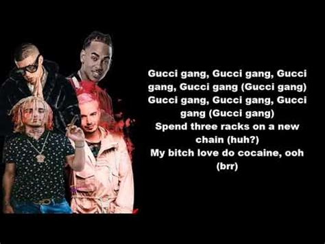 gucci gang con letra|Lil Pump .